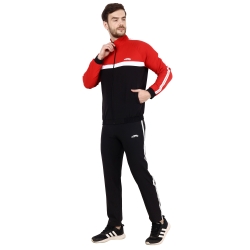 Men's Black-Red Tracksuits